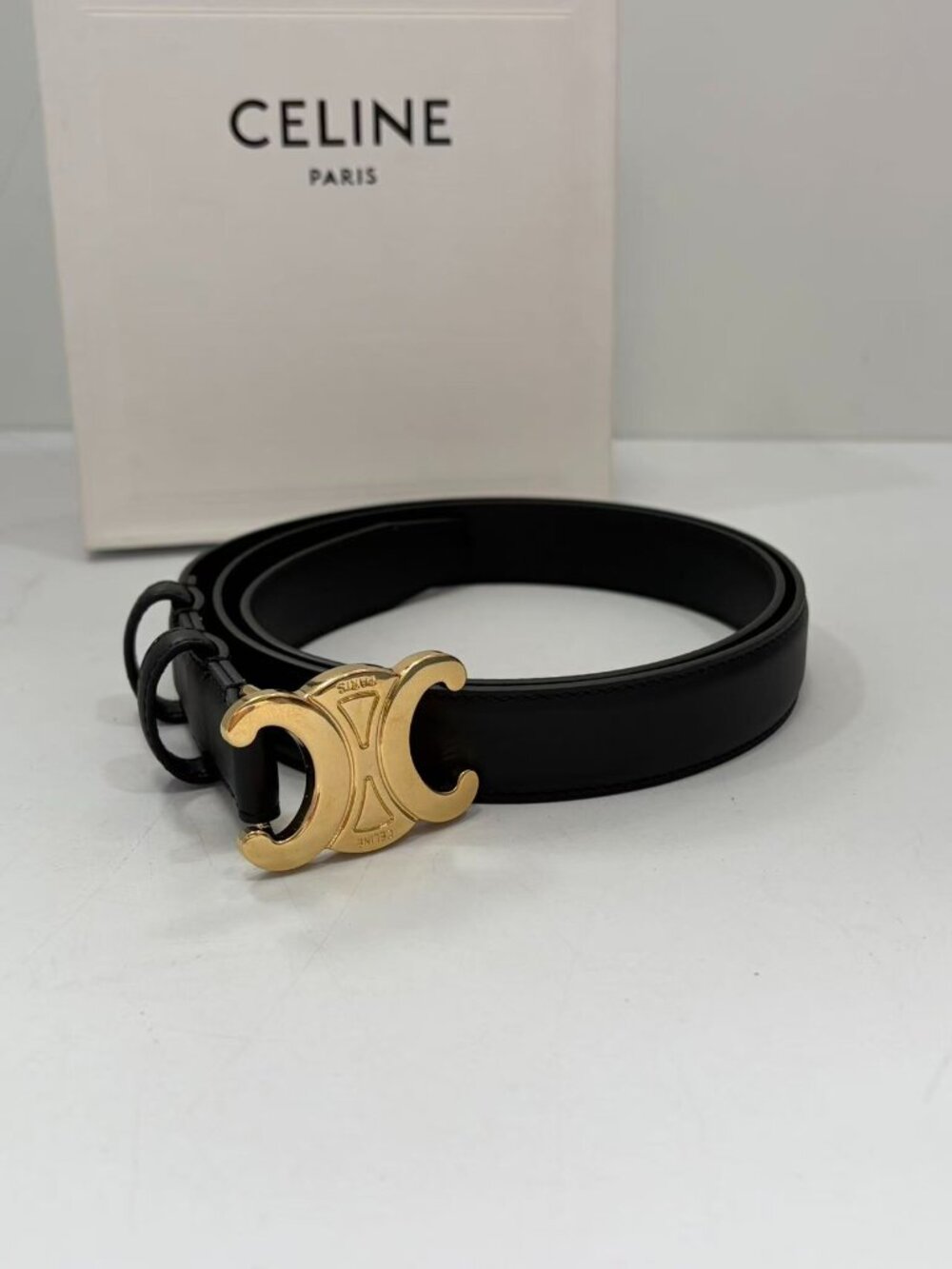 Celine Triomphe Belt SZ 85